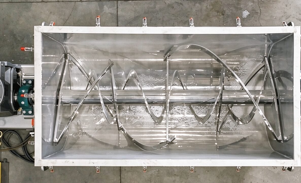 Mirror polished internal surface Ra 0.6