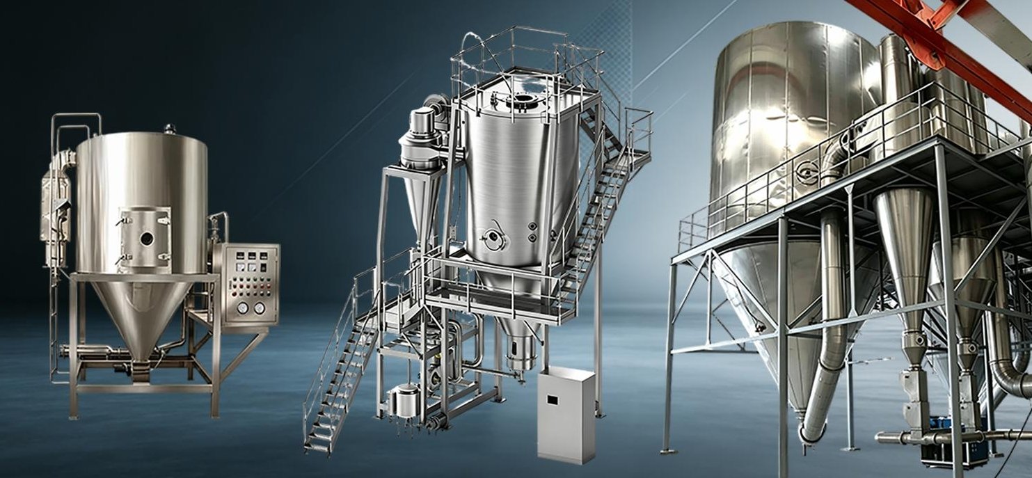 LPG centrifugal spray dryer range from compact to large industrial systems