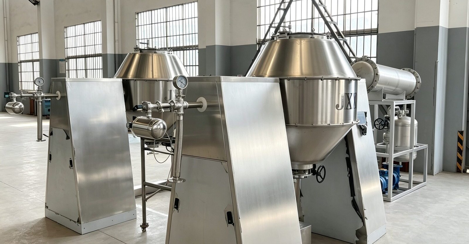 Configuration choices for heating, materials, controls and vacuum handling