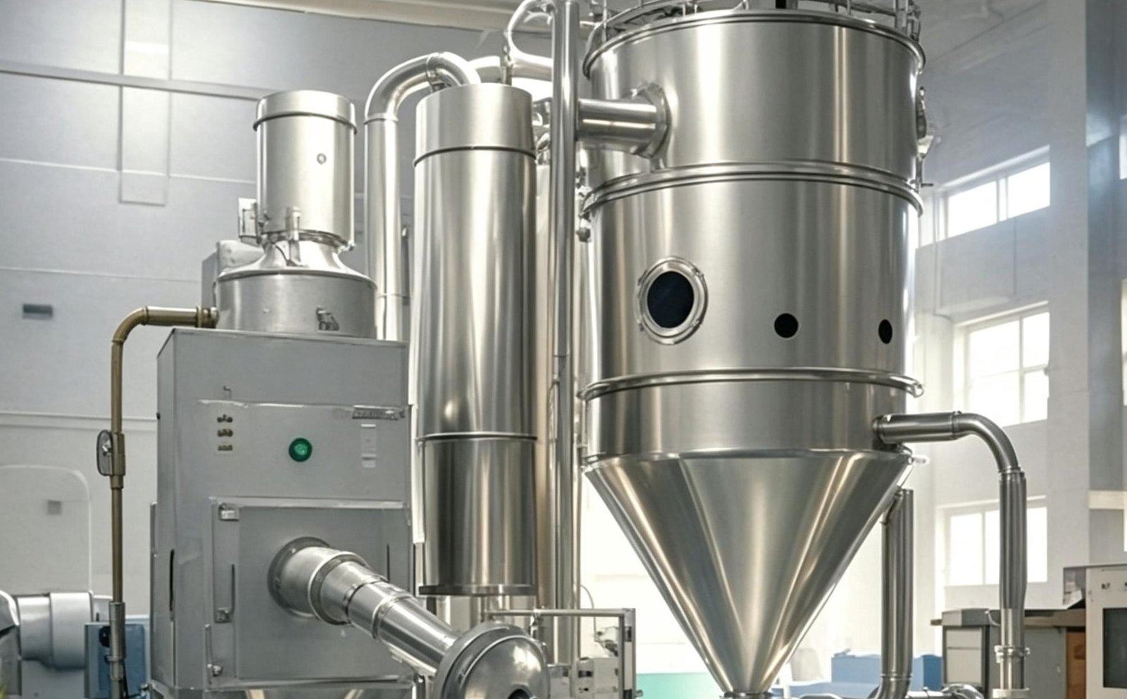 Industrial spray dryer system