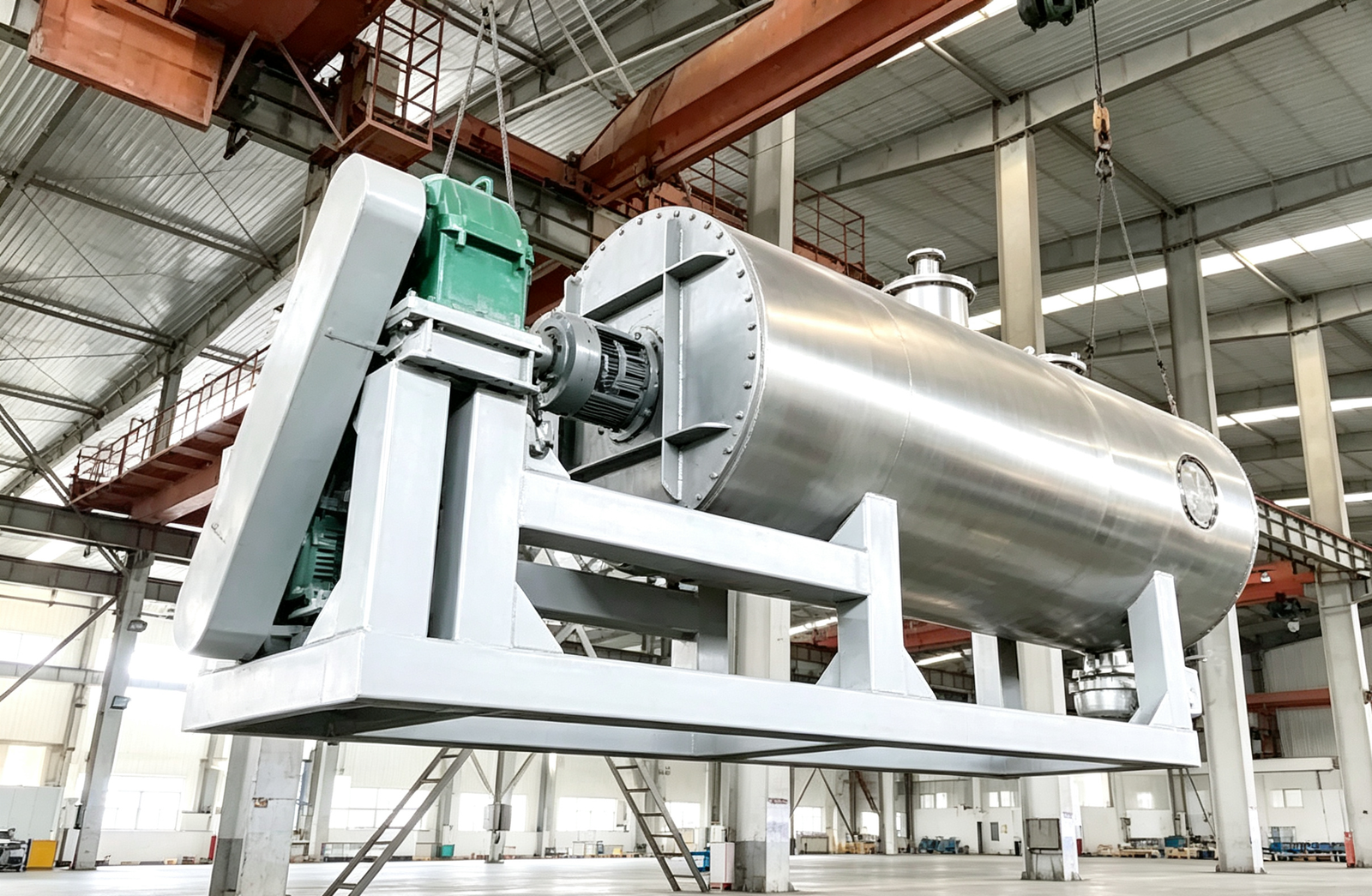 Vacuum Rake Dryer horizontal agitated batch vacuum dryer