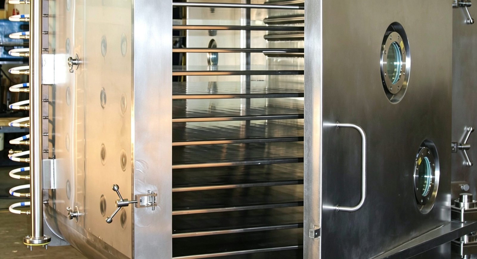 Vacuum tray dryer equipment