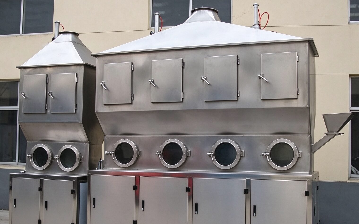 XF boiling fluid bed dryer real equipment photo