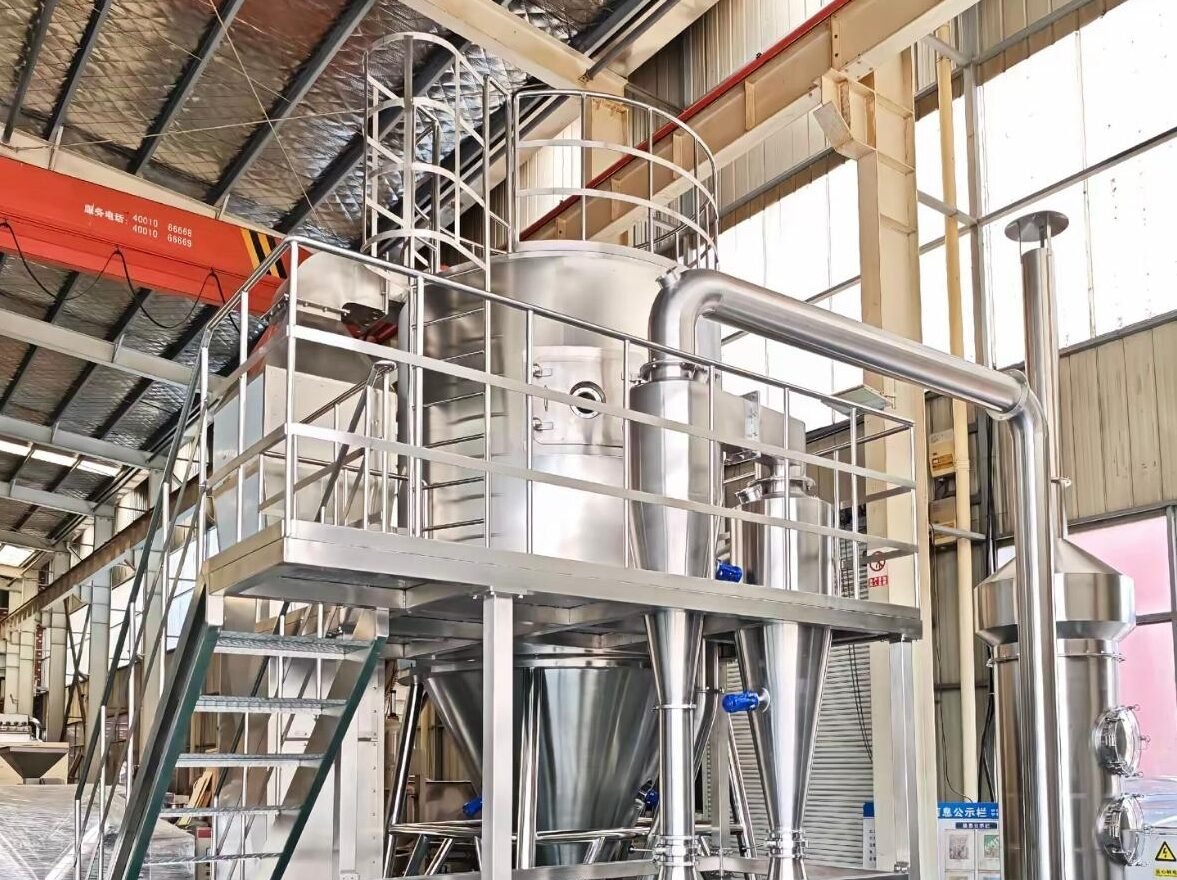JEXDRY LPG-500 industrial milk powder spray dryer installation