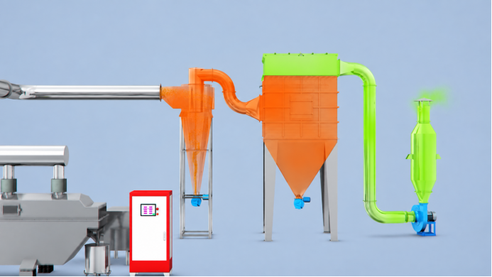 Sealed machine body and flexible connections