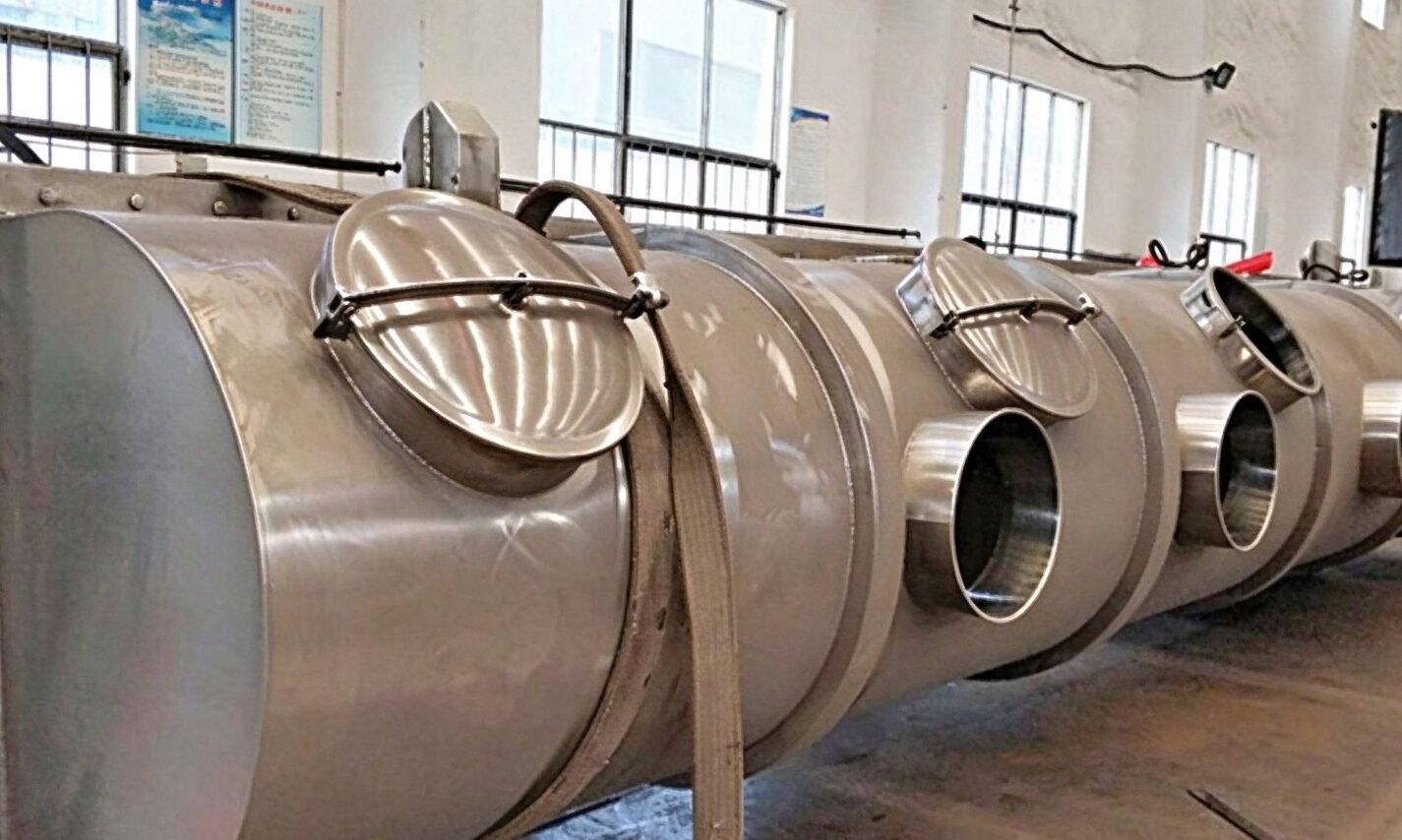 ZLG dryer assembly in workshop