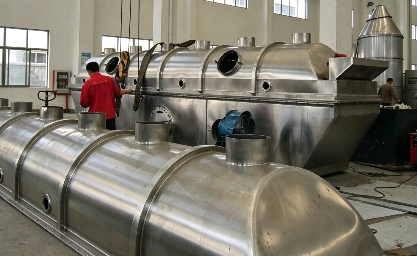 On-site project: Large-scale custom drying system installation