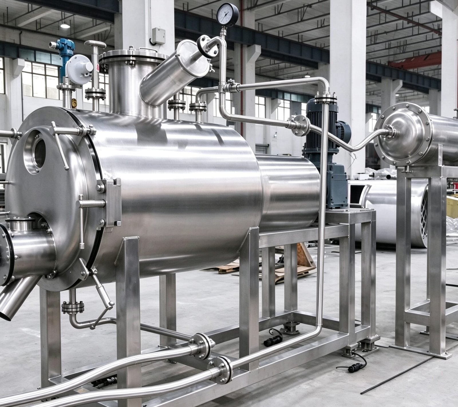 PZG-500 vacuum rake dryer reference equipment