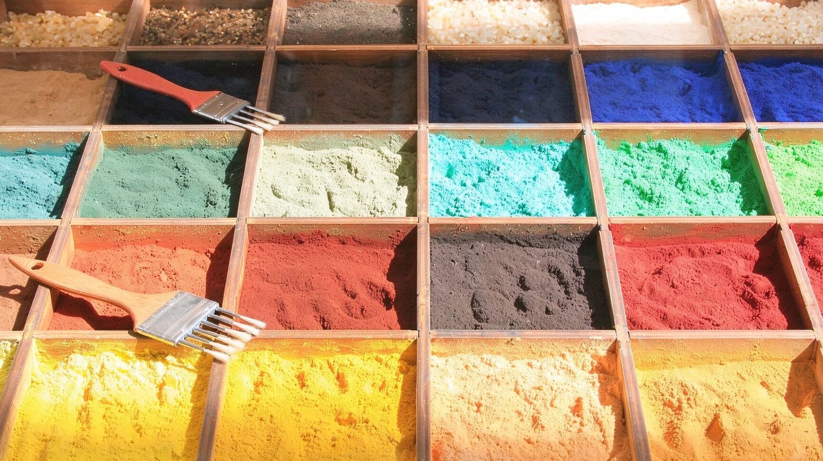 Dyes and Pigments material sample
