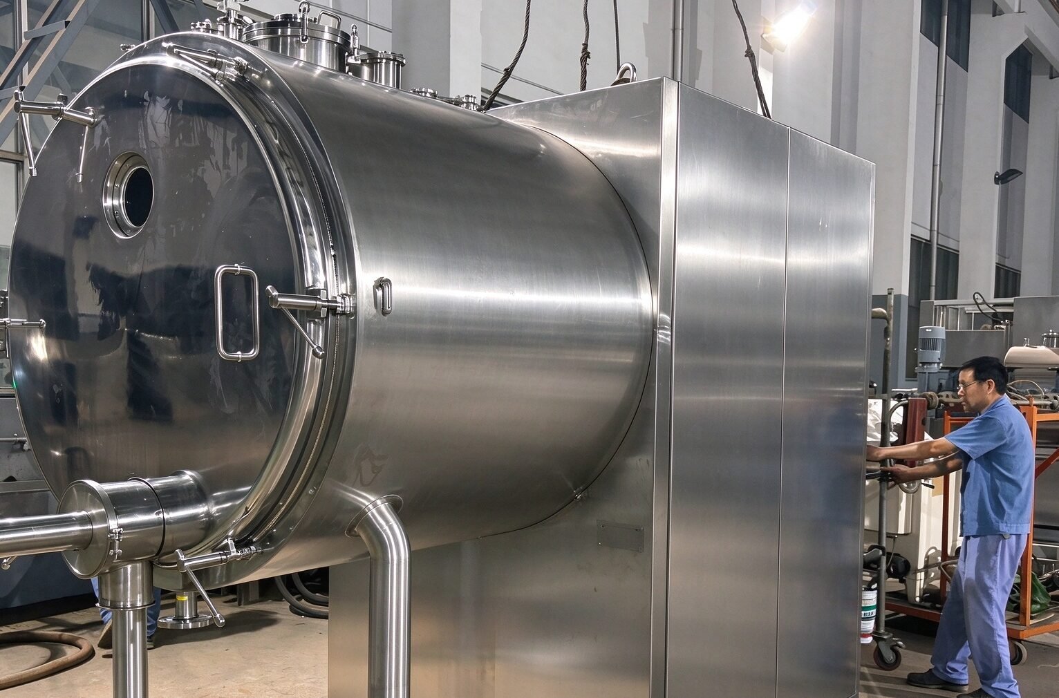 Welding of dryer vessel