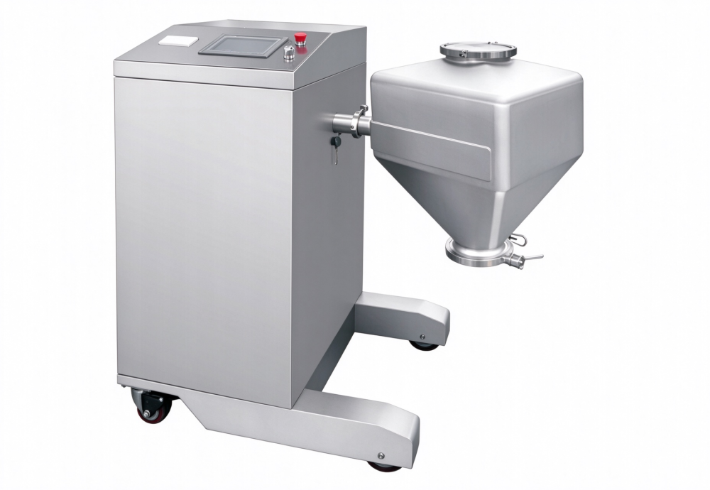 Laboratory Bin Blender for R&D scale mixing