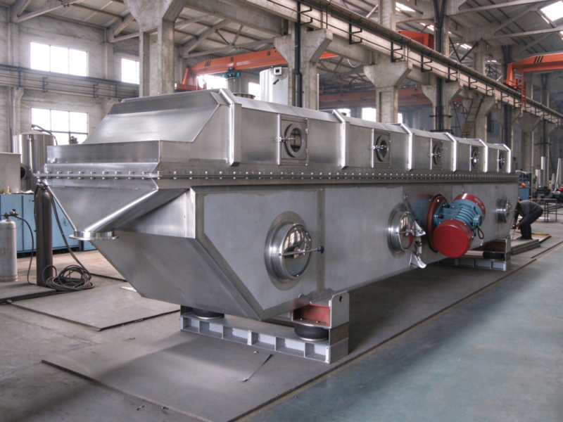 Vibrating Fluid Bed Dryer for continuous processing